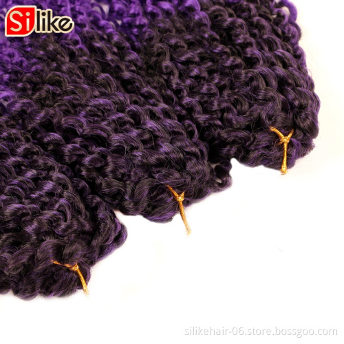 Mali Bob Afro Bohemian Twist Kinky Curly Crochet Braids Jerry Curl Weave Kinky Curly Synthetic Crochet Braids Hair Extension